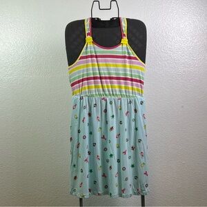 Lands’ End Girls Racer Back Knit Tank Dress Size XL